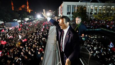 Imamoglu will compete against AKP candidate Murat Kurum in the March 31 municipal election. Reuters