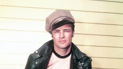 Marlon Brando in The Wild One. Photo by Silver Screen Collection / Getty Images