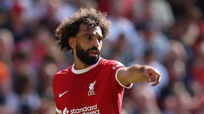 Liverpool's Mohamed Salah has been linked with a move to Saudi Arabia. Getty