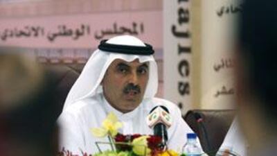 Abdul Aziz al Ghurair, the FNC Speaker, who addressed the 15th Arab Inter-Parliamentary Union conference in Muscat.