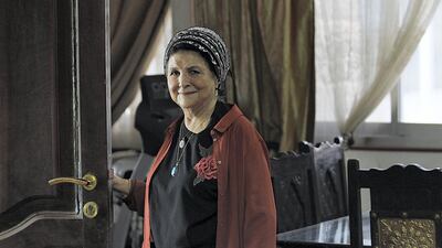 Nawal Al Ashram, a former teacher and principal, at her home in Umm Al Quwain. Satish Kumar / The National