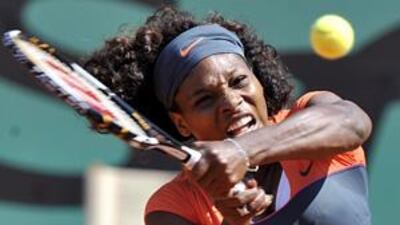 The big-hitting American Serena Williams made short work of her match against Canada's Aleksandra Wozniak today.