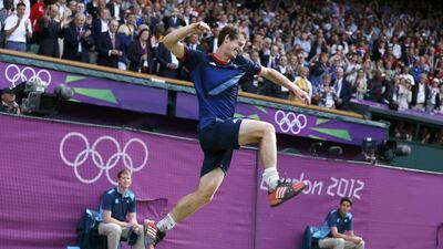 Andy Murray beat Roger Federer in straight sets to win Olympic gold in 2012, just weeks after losing the Wimbledon final to the Swiss. Weeks later, Murray went on to win his maiden Grand Slam title at the US Open. Stefan Wermuth / Reuters