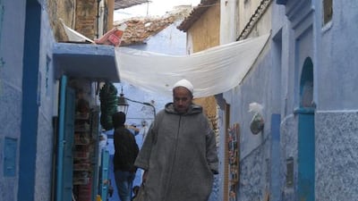 Another theory is that blue served as a reminder to lead a spiritual life. Photo by Samar Al Sayed