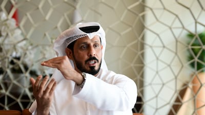 Hamid Al Zaabi, director general of the Executive Office of Anti-Money Laundering and Countering the Financing of Terrorism. Khushnum Bhandari / The National