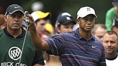 Tiger Woods has plenty to work on, especially his tee shot swing which fell apart on the windswept Ailsa links for the British Open, as he plays three back-to-back events.