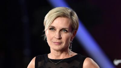 French producer Melita Toscan du Plantier attends the 18th annual Marrakech International Film Festival, in Marrakech, Morocco, on Monday, December 2, 2019. EPA