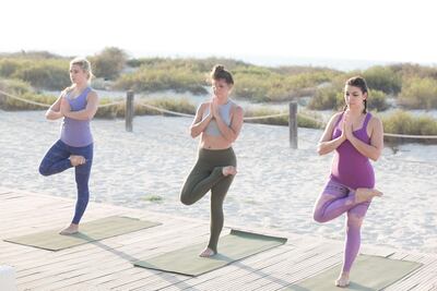 Abu Dhabi has seen a rise in yoga studios. Courtesy Bodytree Studio