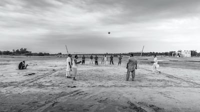 It was a gloomy day in Abu Dhabi