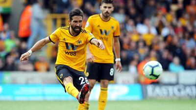 Centre midfield: Joao Moutinho (Wolves) – Reinforced the idea he may be one of the bargains of the season with some fine passing in the draw with Manchester City. AP Photo