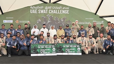 Competitors at the 2023 Swat Challenge. Photo: Dubai Police