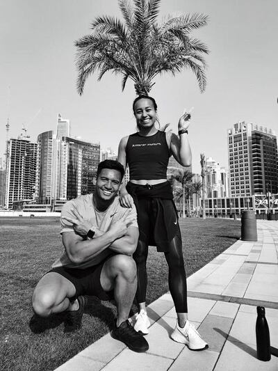 Jade Palmer and Emil Pittman are both personal trainers from New Zealand. Courtesy Jade Palmer.