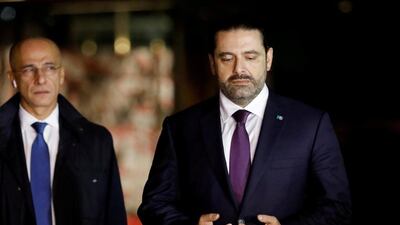 Lest we forget, Saad Hariri's late father, Rafik, was felled by the same forces that threatened the Lebanese prime minister. Jamal Saidi / Reuters