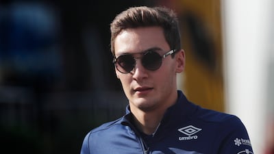 Formula One F1 - Dutch Grand Prix - Circuit Zandvoort, Zandvoort, Netherlands - September 5, 2021 Williams' George Russell arrives at the circuit REUTERS / Benoit Tessier