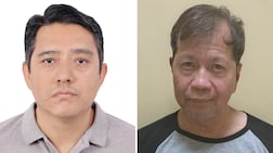 Reynaldo Herboso, right, won a share of Dh20 million, while Ash Bahadur Dura claimed the keys to a brand-new Maserati Grecale. Photo: Big Ticket