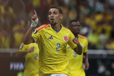 Daniel Munoz has been sensational for Colombia throughout the group phase. EPA