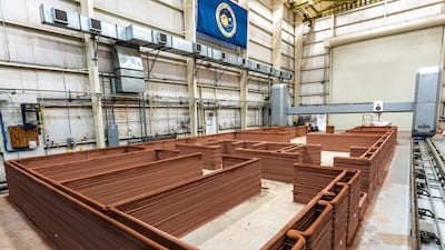 The Mars Dune Alpha is being printed at Nasa's Johnson Space Centre. Photo: BIG