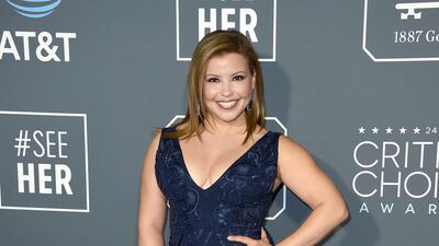 Justina Machado in J Mendel. AP