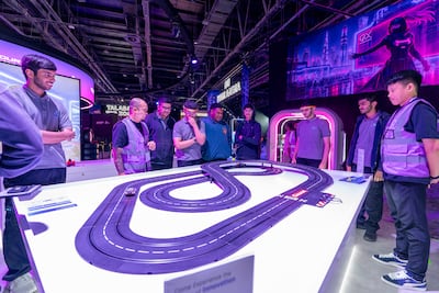 Slot-car racing is among the activities visitors can take part in at GameExpo 2026. Photo: Dubai Esports and Games Festival