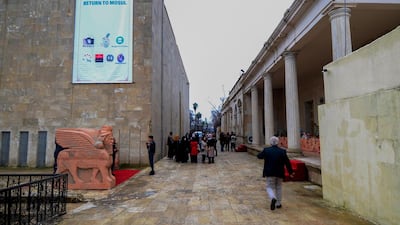 The remainder of the museum remains closed for security reasons, according to its director, Zeid Saadallah. AFP