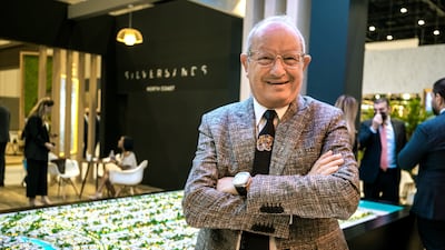 Naguib Sawiris, executive chairman of Cairo-based Orascom Investment Holding, is bullish on gold as a safe haven. Victor Besa / The National.