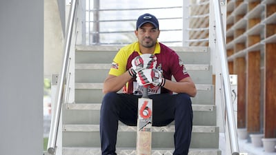 Habib Ghazi harbours the ambition of earning selection for the UAE team one day. Pawan Singh / The National
