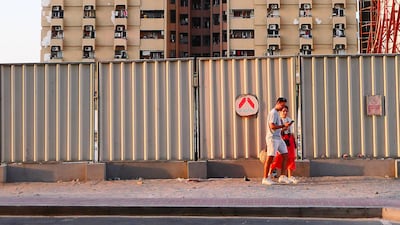 The Nasser Rashid Lootah Building (Toyota Building) in 2022 with its Toyota sign reinstalled. Pawan Singh / The National