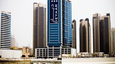 Deyaar Development has posted a hefty increase in revenues for the first half. Razan Alzayani / The National