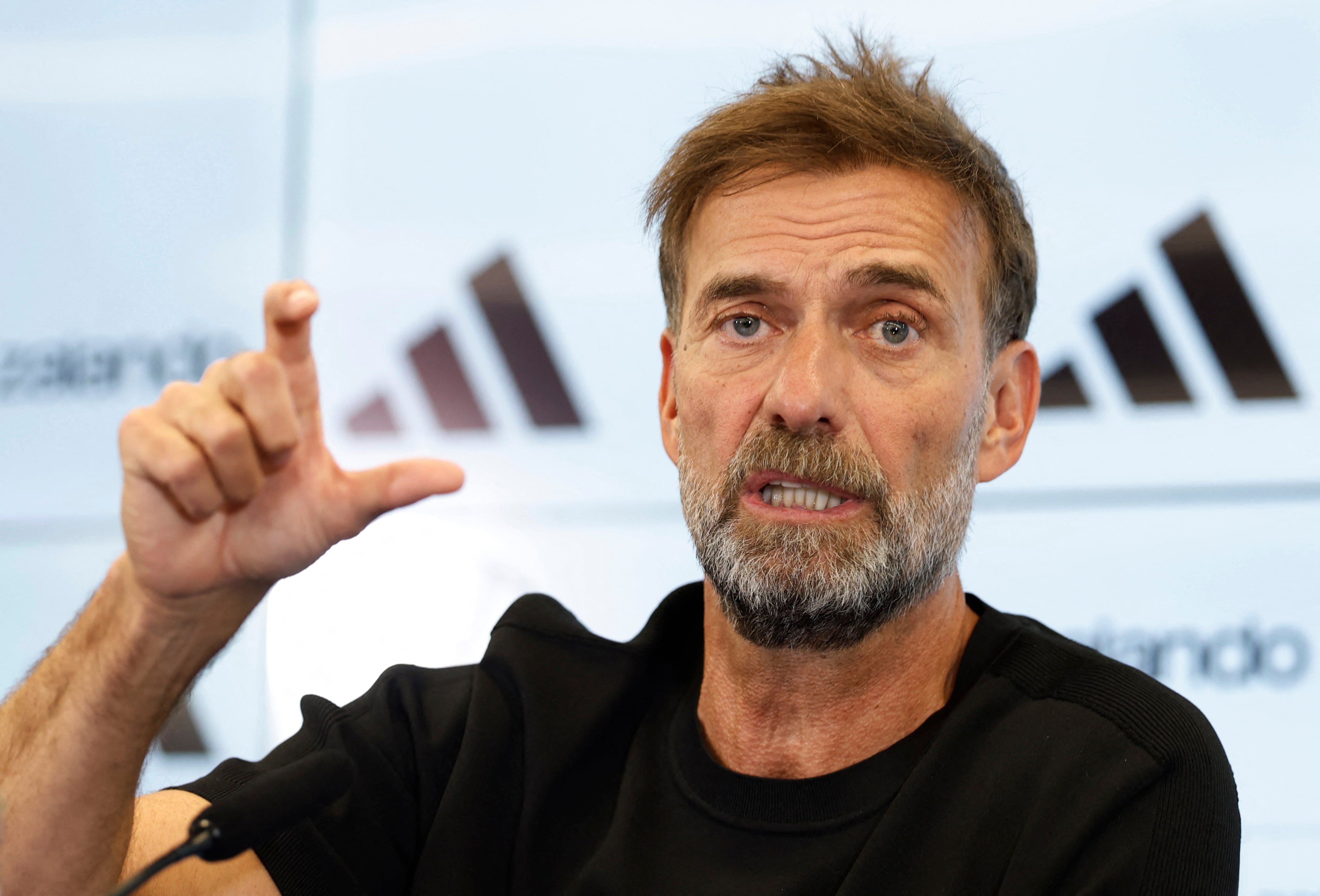 Image linked from the original feed: Jurgen Klopp unveiled as new manager of Germany: 'It's a very special day for me'