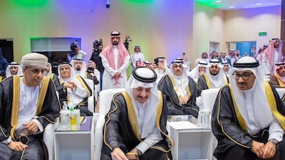 Saudi Arabia's eastern province governor Prince Saud bin Nayef inaugurated the Gulf Electricity Market Connection with Iraq. Photo: GCCIA