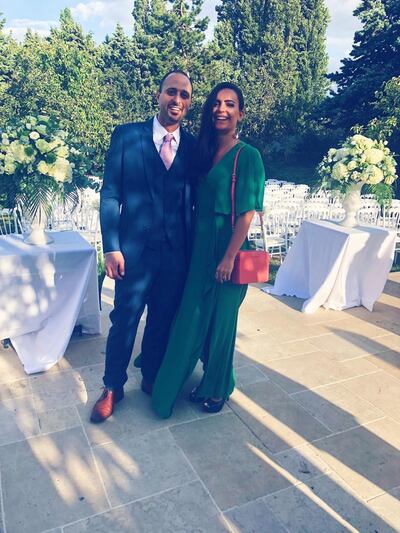 Liouba Raytcheva and her husband, Walid Tabet. Courtesy Liouba Raytcheva