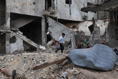 Europeans are worried that the level of destruction caused by the war in Lebanon will push people to flee to Europe. AFP