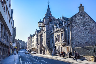 Edinburgh's Old Town was a hunting ground for two serial killers. Ronan O'Connell for The National