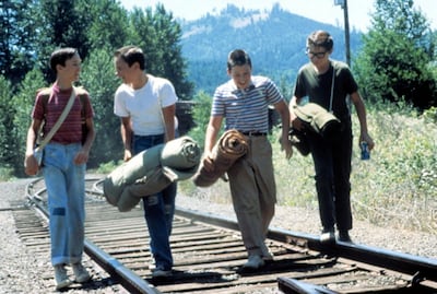 Reiner's Stand by Me is a 1986 coming-of-age comedy-drama. Photo: Columbia Pictures