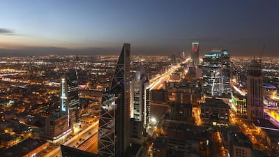 Wage increases, fuel subsidy cuts and the introduction of VAT in Saudi Arabia is evident in the higher input costs and staff costs components, said Khatija Haque, head of MENA research at Emirates NBD. Simon Dawson / Bloomberg.