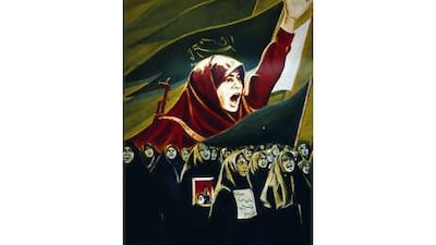 The only remnant of Khomeini's vision of a new pan-Islamism, Roy contends, is the rhetoric.