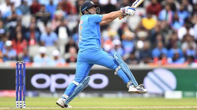 Dhoni is a member of the Indian army where he is an honorary lieutenant colonel. Getty