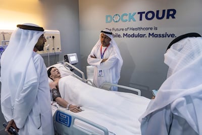 Local medical innovations on display at Make it in the Emirates in 2025. Antonie Robertson / The National