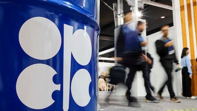 Opec+ has kept oil output unchanged amid global oversupply risks. Reuters