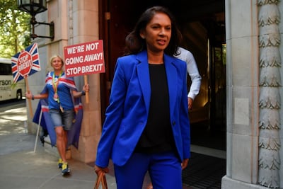 Gina Miller said she will return to campaigns that were put on the "back burner" because of Brexit. Reuters