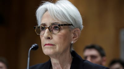 Wendy Sherman listens to lawmakers during a Senate Foreign Relations Committee hearing on US policy towards China. Reuters