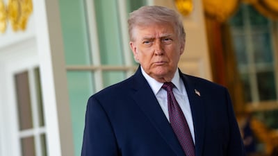 US President Donald Trump said Iranian ships would be treated like drug boats in the Caribbean. EPA