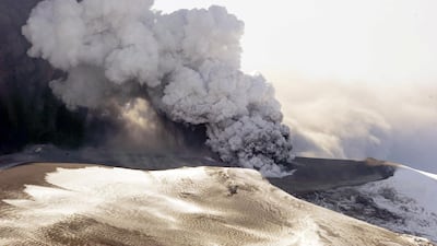 The Eyjafjallajokull volcano in Iceland caused travel chaos in 2010, but an eruption centuries before in 536 CE had a far more damaging impact. AFP