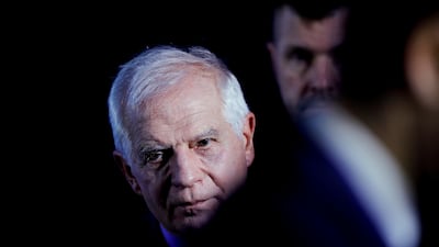 EU foreign policy chief Josep Borrell met with Serbian President Aleksandar Vucic and Kosovar Prime Minister Albin Kurti in Ohrid, North Macedonia. Reuters