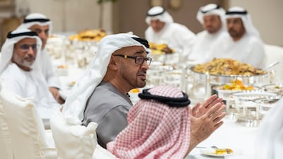 The guests thanked the President and offered their best wishes for his well-being and happiness