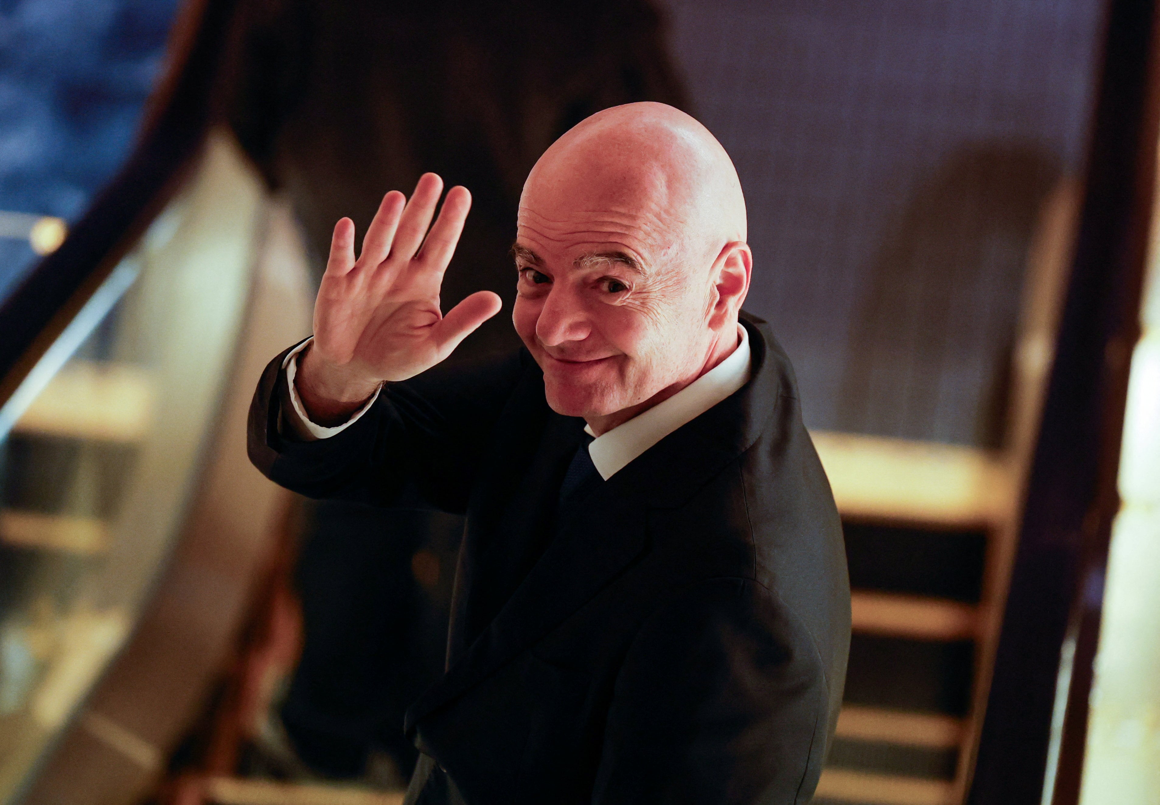 Asian football confederation backs Gianni Infantino's bid for FIFA presidency re-election