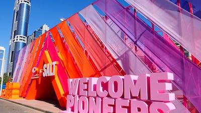 The entrance to Salt Camp, which opens to the public on Friday.