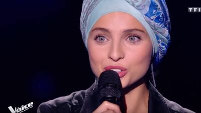 Mennel Ibtissem performed Leonard Cohen's 'Hallelujah' during her audition on 'The Voice France' in 2018. YouTube