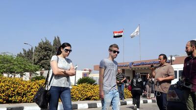 Relatives of missing EgyptAir flight MS804 passengers are seen at Cairo airport, in Cairo. Among the 56 passengers on board the plane were 30 Egyptian nationals, 15 French, two Iraqis, one Briton, Belgian, Kuwaiti, Saudi, Sudanese, Chadian, Portuguese, Algerian and a Canadian. Khaled Elfiqi / EPA