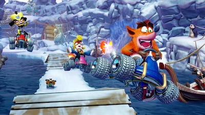 Crash Team Racing Nitro-Fueled. Courtesy Activision